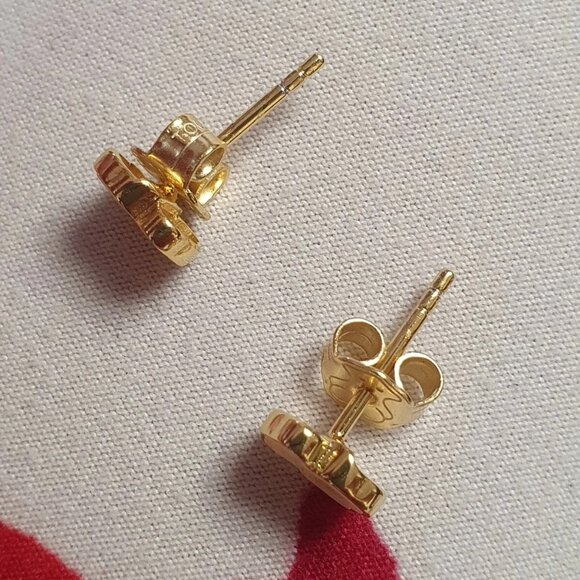 Tous Bear Mother Of Pearl Stud Earrings - Picture 4 of 7